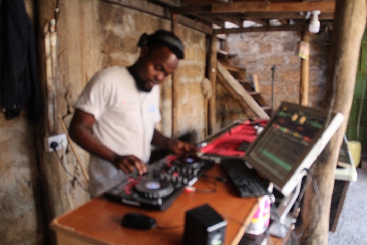 Djing Session at Beacon of hope Training Session